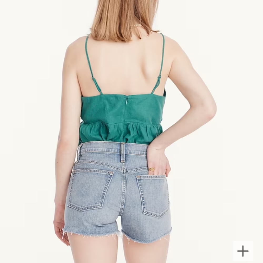 JCREW Mid rise denim short - Picture 4 of 9